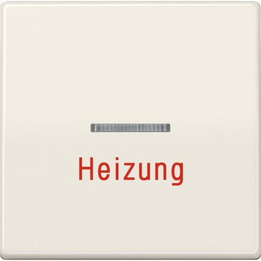 Jung - Abdeckung/Bedienelement für Installationsschalterprogramme Wippe Aufs.Heizung/Notsch. AS 591 HBF für beleuchtb.Taster