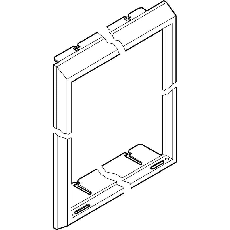 ABN - Tür/Bedientableau (Schaltschrank) Blendrahmen GBR57 f.S57