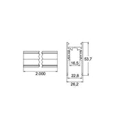 Brumberg Leuchten - Stromschiene 48 V-Stromschiene DALI 88488280