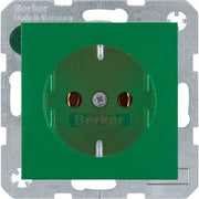 Berker - Steckdose Schuko-Steckdose gn/matt 47431913