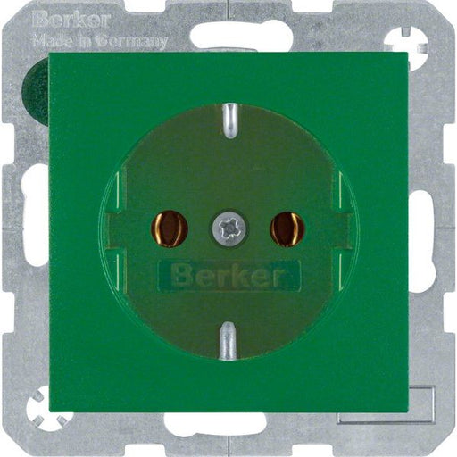 Berker - Steckdose Schuko-Steckdose gn/matt 47431913