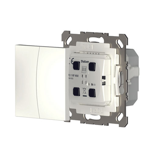 Theben - Bussystem-Jalousieaktor 2/4-fach Funk-Taster PJ 1 RF KNX mit Schaltaktor KNX