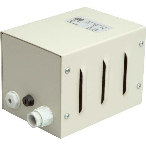 Trafo-Technik-Hoppecke - Einphasen-Steuertransformator Sicherheitstrafo EVE 2000VA 230/24V im Stahlb.gehäuse ws