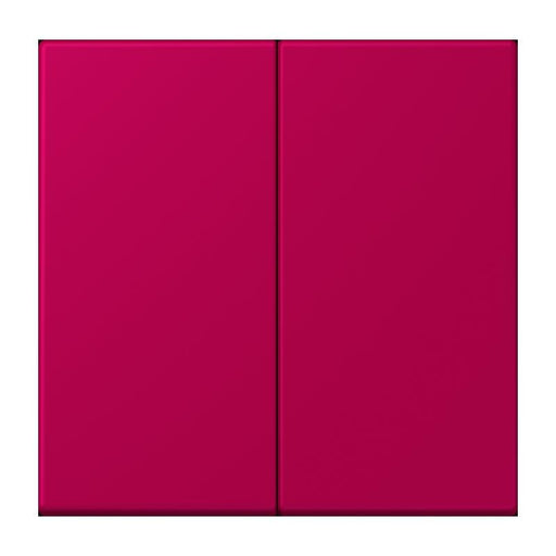 Jung - Bedienelement intelligent LB-Management Taster 2fach LC 1702 230 rouge rubia