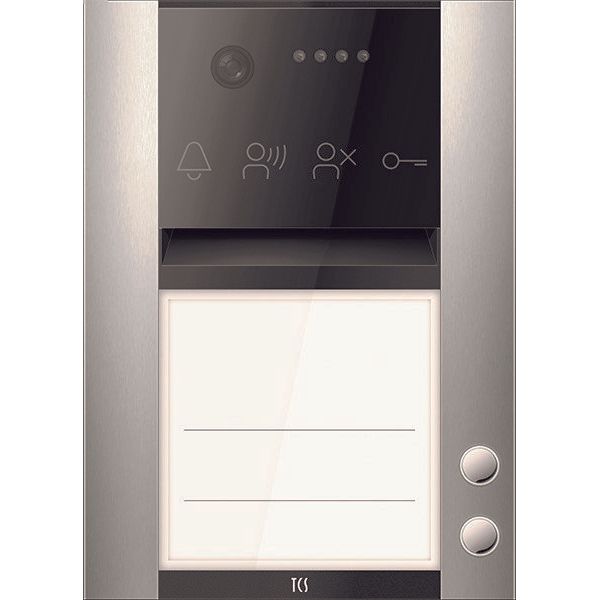 TCS Tür Control - Türstation für Türkommunikation Video-Außenstation AVA610102-0010 2 Klingelta. R