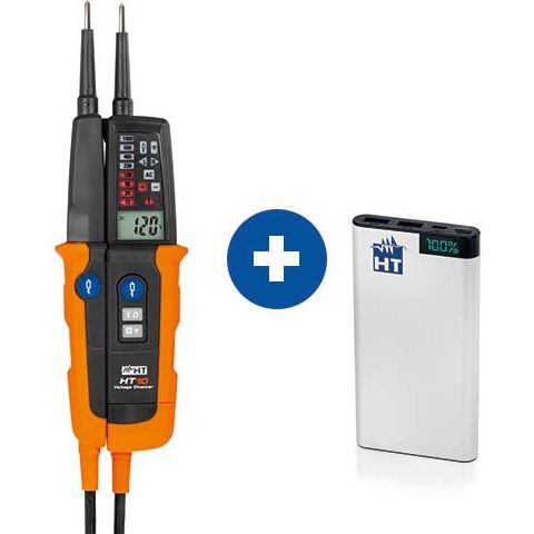HT Instruments - Spannungsprüfer Aktion HT10 Power-Kit HT10 Power-Kit HT10+Powerbank − 1 Stück