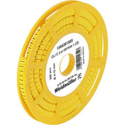 Weidmüller - Kabelmarkierungssystem Leitermarkierer CLI C2-4GE/SW - CD Zeich.- gelb 2,5-16 − 250 Stück