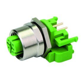 Telegärtner - Modularer Steckverbinder STX M12x1 EBB D-kod. 100007549 Cat.5 − 10 Stück