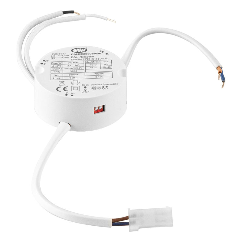 EVN Lichttechnik - Steuergerät für Leuchten DALI Dimmer-Empfänger DALD35009VSAMP inkl. Netzgerät