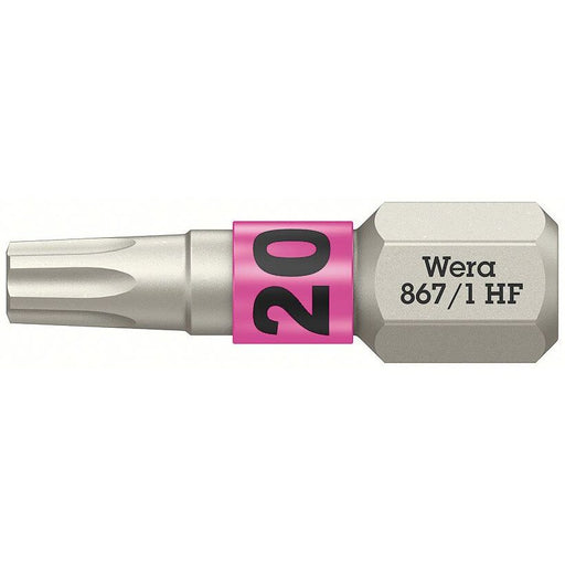 Wera - Bit Bits mit Haltefunktion 05066142001 TX 20 x 25 mm