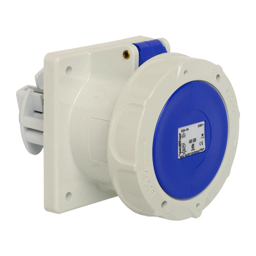 Walther Werke - CEE-Anbausteckdose (IEC 60309) Anbaudose gerade 63A 469509 5P 230V 9h IP67