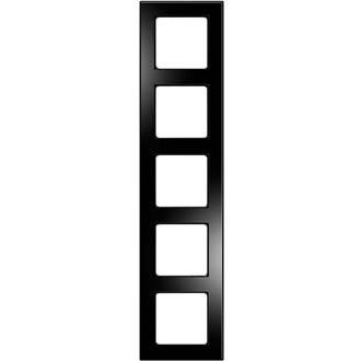 Peha - Abdeckrahmen Rahmen 5-fach D 20.675.240.192 Glaseffekt sw-psw