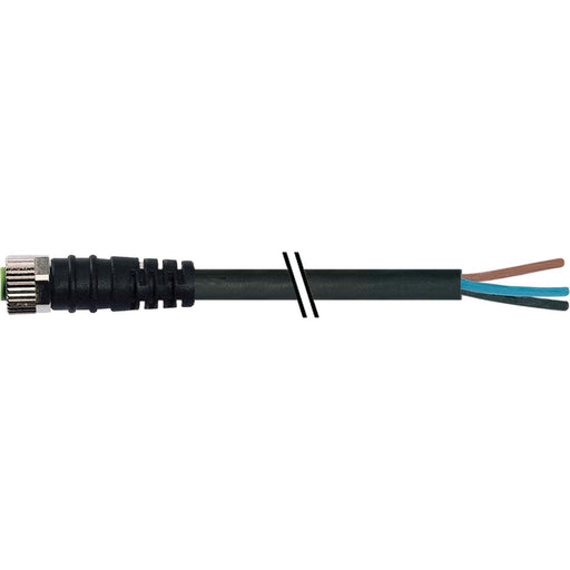 Murrelektronik - Konfektioniertes Sensor-Aktor-Kabel M8 Buchse gerade 7000-08061-6111000 10m sw 4x0,25qmm