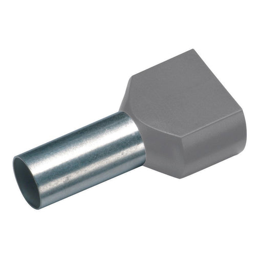 Cimco Werkzeuge - Aderendhülse 182406 iso. rt 2x1,0-8mm − 100 Stück