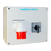 Walther Werke - CEE-Steckdosen-Kombination (IEC 60309) Steckdosenkombination 68829AI 63A/16A