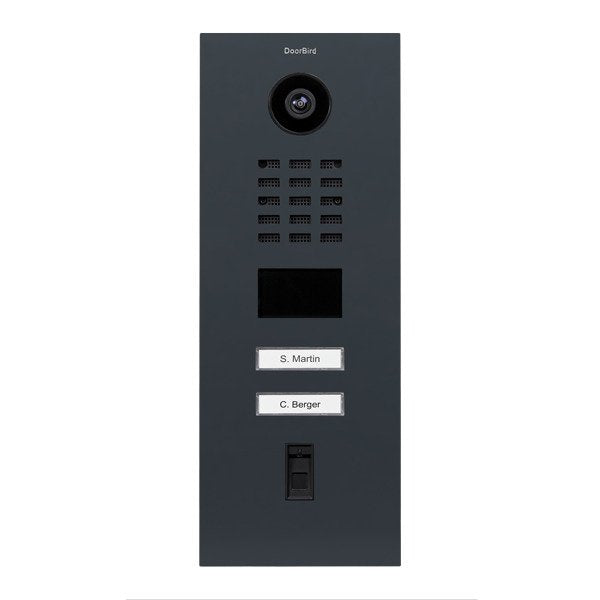 Doorbird - Kombiniertes System Zutrittskontrolle/Türsprechanlage IP Video Türsprechanlage 423872585 Fingerprint 50