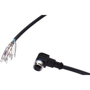 Ipf Electronic - Konfektioniertes Sensor-Aktor-Kabel Anschlussleitung, 2m, M12 VK200C21 Dose 12polig
