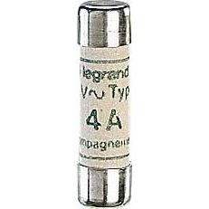 Legrand - Zylindrische Sicherung Zylindersicherung Legrand 012001 1A,8,5x31,5mm, aM − 10 Stück