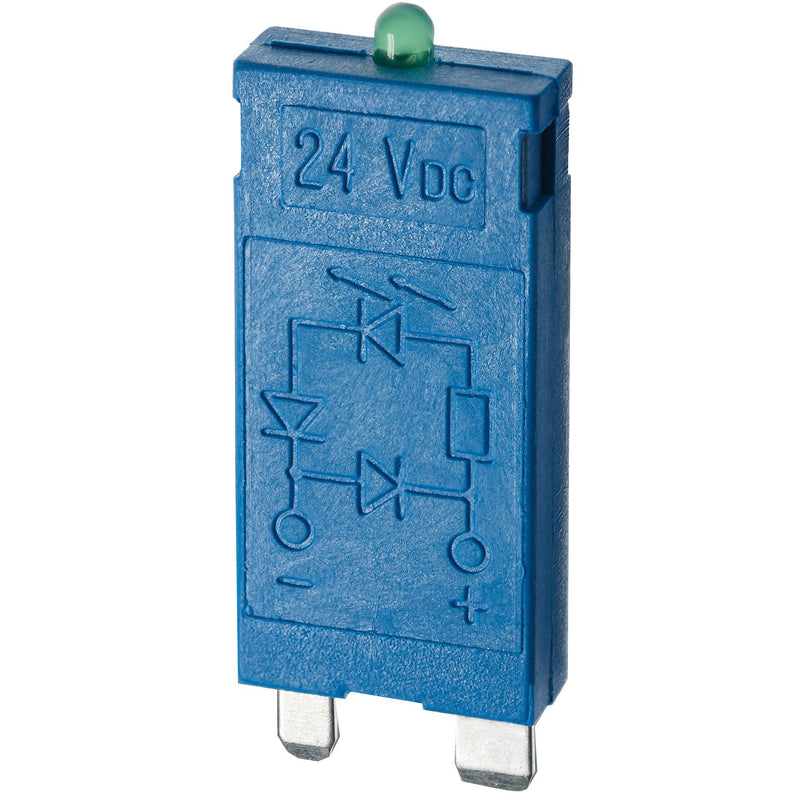 Finder - Baustein für Schutzbeschaltung EMV-Modul LED-rot 99.01.9.024.90 Freilaufdiode − 10 Stück