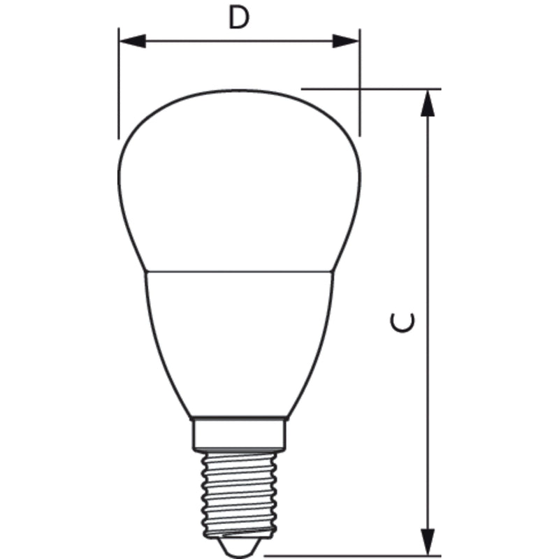 Philips Lighting - LED-Lampe/Multi-LED LED-Tropfenlampe E14 CorePro lu #31264700 matt