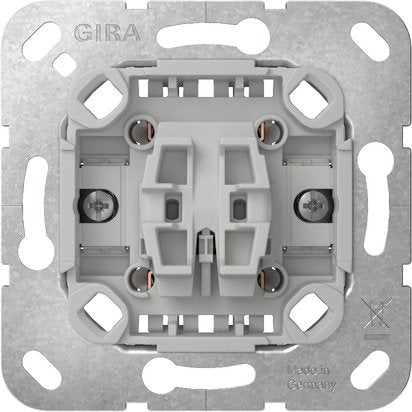 Gira - Installationsschalter Wippschalter 310700 Kreuz Einsatz