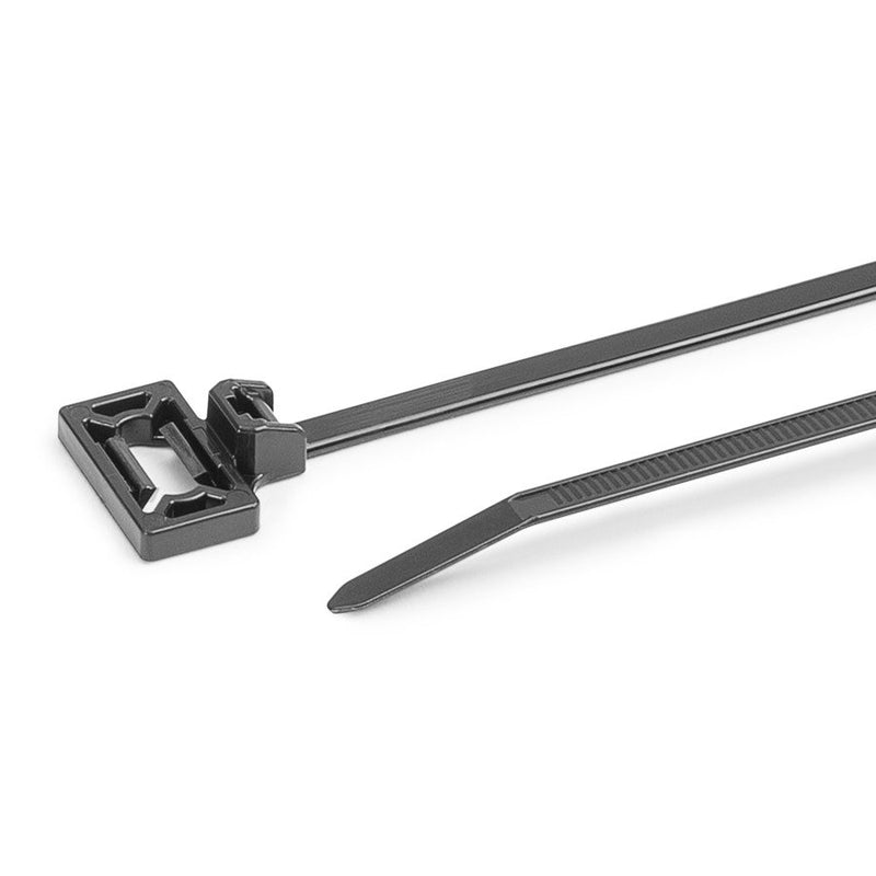 HellermannTyton - Kabelbinder Befestigungsbinder 1tlg. 133-01553(500) schwarz − 500 Stück
