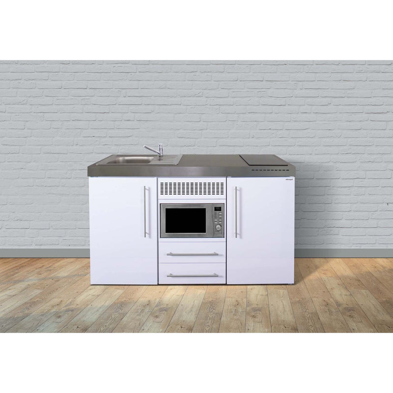 Stengel - Mini-Küche Miniküche Premiumline MPM160MWIKFreBli2Sn weiß