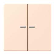 Jung - Abdeckung/Bedienelement für Installationsschalterprogramme Wippe mit Lichtleiter LC 102 KO5 226 orange pale