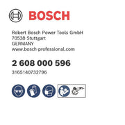 Bosch - Trenn-/Schleifscheibe Lamellenschleifwalze, 19 2608000596 mm, K 40, 100 mm