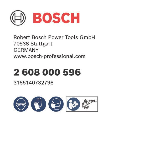 Bosch - Trenn-/Schleifscheibe Lamellenschleifwalze, 19 2608000596 mm, K 40, 100 mm