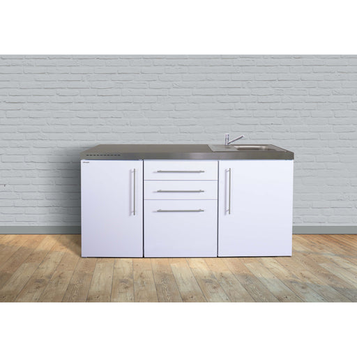 Stengel - Mini-Küche Miniküche Premiumline MPBR170KSKSliBre2Sn Bordeauxrot