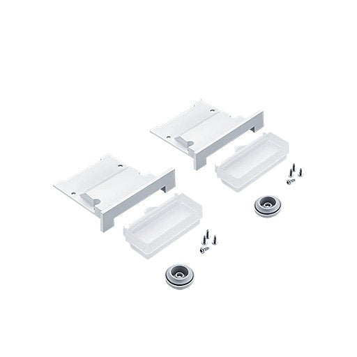 Zumtobel - Mechanisches Zubehör/Ersatzteile für Leuchten Endkappenset SLN2MRTECSETDDL9WH weiß