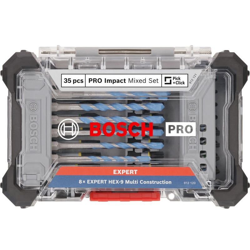 Bosch - Werkzeugset PRO Impact Schrauberbits 2608521U82VE(35) und Multi