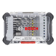Bosch - Werkzeugset Extra Hard Schrauberbit- 2607017729VE(35) und Metal HSS − 3 Packung