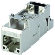 Telegärtner - Modularer Steckverbinder AMJ-S DD-Modul Cat6A 100023205 T568A − 12 Stück