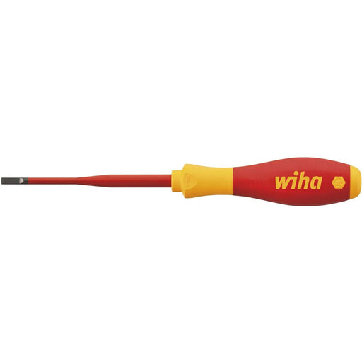 Wiha - Schlitz-Schraubendreher Schraubendreher SoftFinish SB320104512501 S electr.slimFix