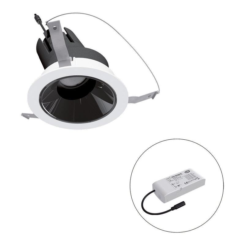 EVN Lichttechnik - Downlight/Strahler/Flutlicht LED-Einbauleuchte modular F02R09AM1327L38D Konfigurationstype