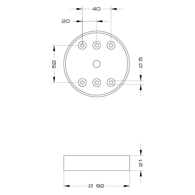 Grothe - Optisches/Akustisches Signalgerät Basismodul flach BMF 8991 12-24V AC/DC