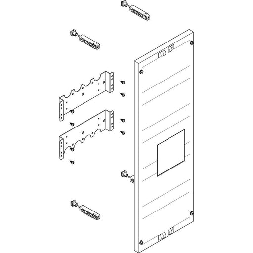 ABN - Verteilerfeld für Installationsverteiler ESPRO-Modul MT15950 tief BxH:250x750mm