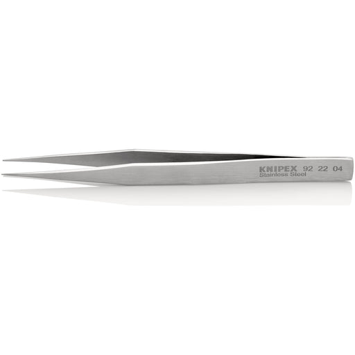 Knipex - Pinzette Präzisions-Pinzette 92 22 04 spitze Form, 130mm