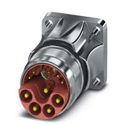 Phoenix Contact - Rundsteckverbinder, Einbau (ohne Leitung) Gerätesteckverbinder SH-8EPC58AWA00S Vorderwand
