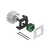 Niedax - Einbaudose für Geräteeinbaukanal Geräteeinbausystem GES 1 R SV 250V, 16A