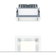 Zumtobel Group - Downlight/Strahler/Flutlicht LED - Deckeneinbauleuchte PANOS EVO #60815943 Q190H 830 230V AL WH