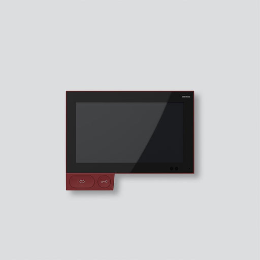 Siedle&Söhne - Innenstation für Türkommunikation A/V Innenstation Axiom A 180-10 R Perlrubinrot