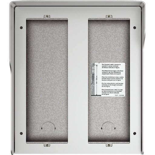 Legrand (BT) - Aufputzgehäuse für Unterputzgerät AP-Kasten 350661 Allmetal, 6 Module