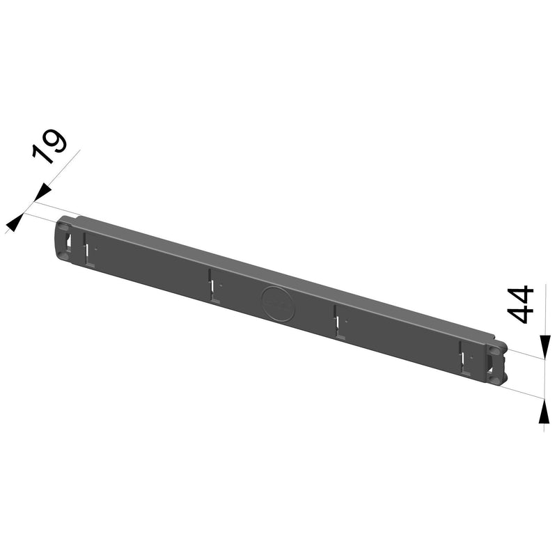 Enoc - Frontplatte (Schaltschrank) 19" Blindpanel TPP 01-S(VE126) 1HE − 126 Packung