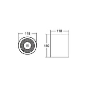 Brumberg Leuchten - Decken-/Wandleuchte LED-Anbaudownlight 42612163DA 3000K