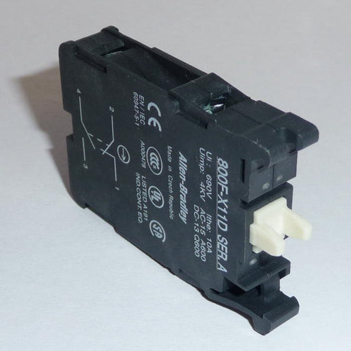 Rockwell - Hilfsschalterblock KONTAKTBLOCK 1S+1Ö 800F-X1 800F-X11D 1D − 10 Stück