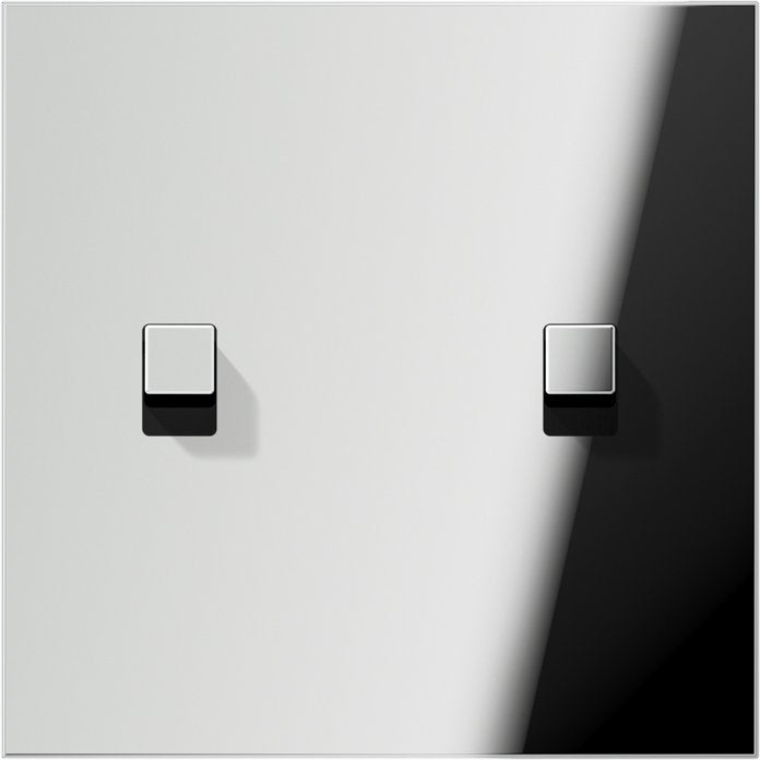 Jung - Abdeckung/Bedienelement für Installationsschalterprogramme Abdeckung mit Kipphebel GCR 12-5 E 22 1fach, 2 Kipphebel