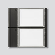 Siedle&Söhne - Funktionsmodul für Türkommunikation Ruftasten TM 700-2-0 DG Dunkelgrau-Glimmer
